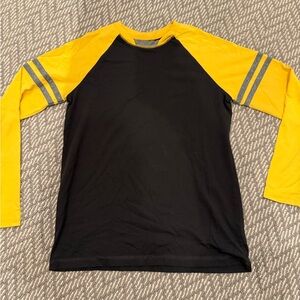 Hanna Andersson Yellow and Black Long Sleeve Tee